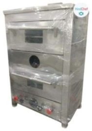 Double lpg gas oven