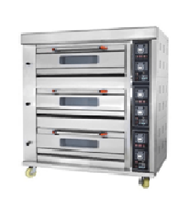 Imported Electric 3 deck 6 tray oven