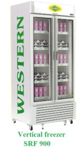  Western Brand Vertical Freezer SRF 900