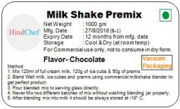 Milkshake premix