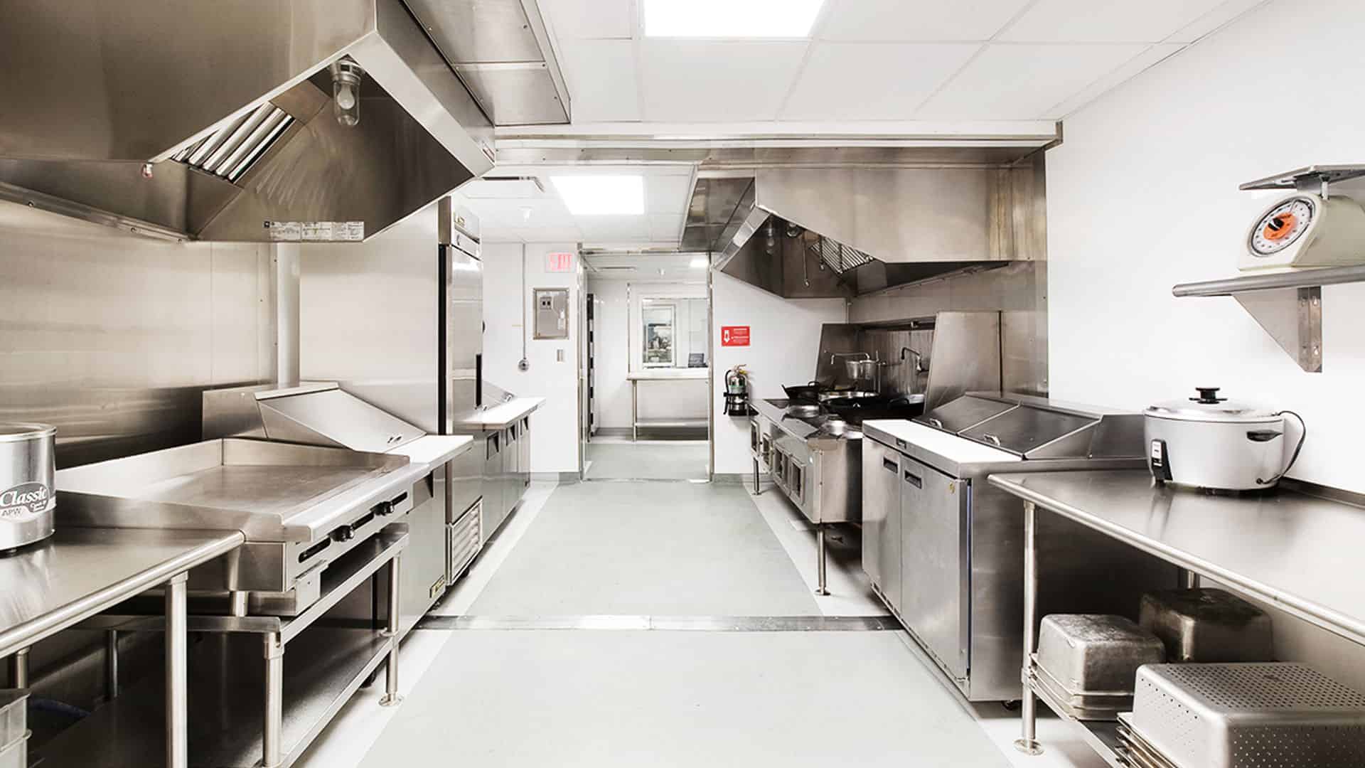 industrial kitchen design for budget space